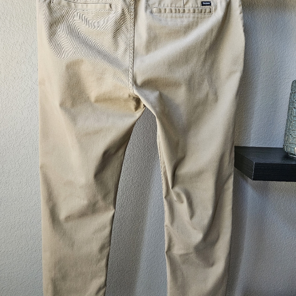 Brixton Men's Reserve Pant Tan 36 W